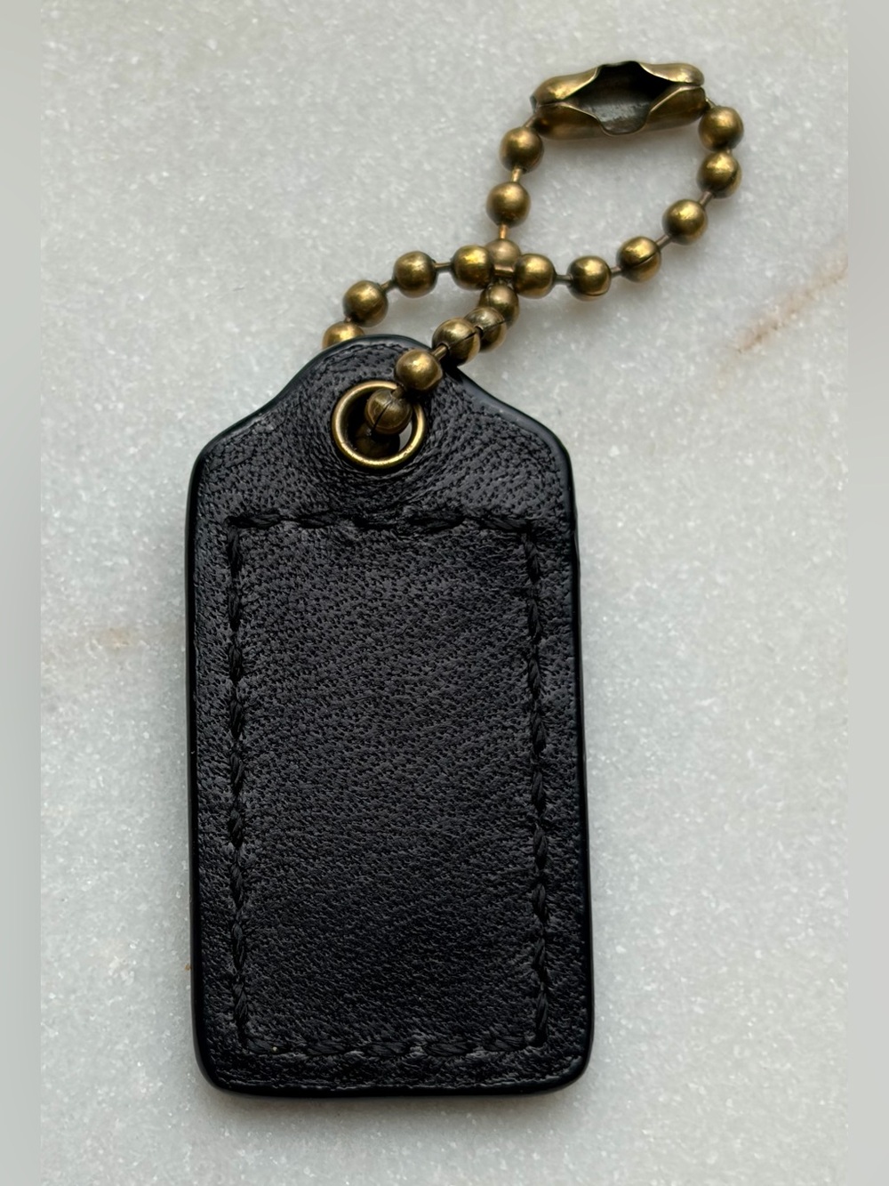 Coach Hangtag Black Brass Replacement - Picture 3 of 3